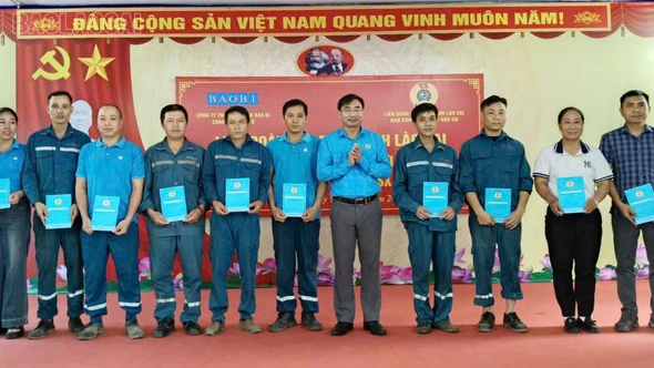 Liên đoàn Lao động tỉnh Lào Cai thăm, làm việc với các doanh nghiệp