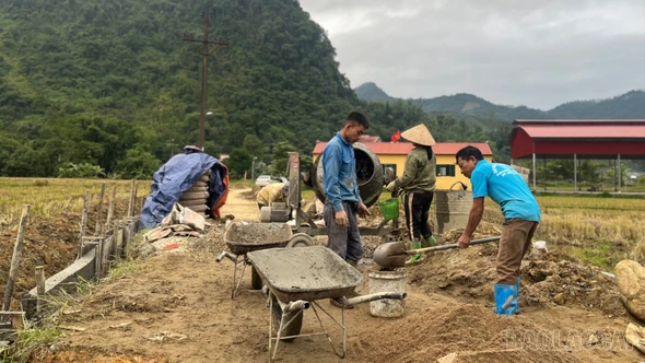 Thôn Ba Khe đoàn kết xây dựng nông thôn mới