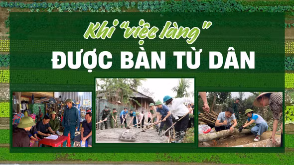 Khi “việc làng” được bàn từ dân