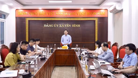 Khảo sát thực tế triển khai mô hình “Người bản số” tại xã Yên Bình