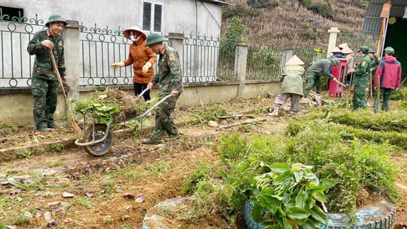 Trung đoàn 254 tổ chức nhiều hoạt động dân vận tại cơ sở