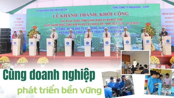 Cùng doanh nghiệp phát triển bền vững