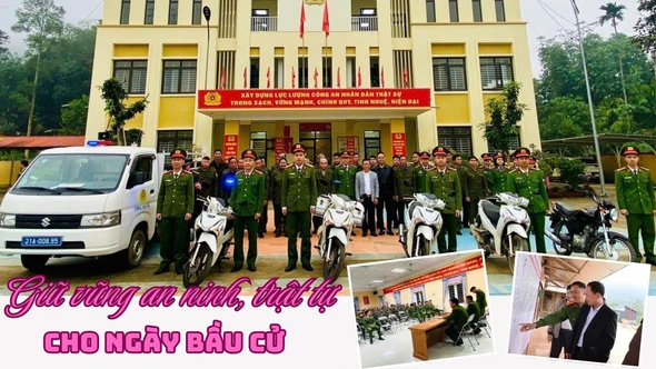 Giữ vững an ninh, trật tự cho ngày bầu cử