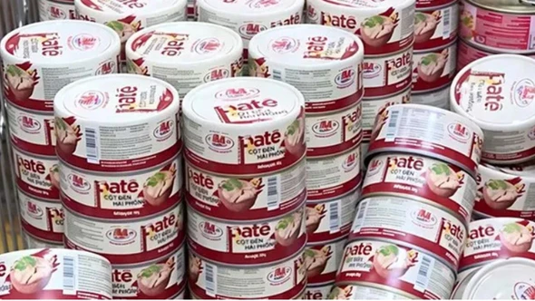 Hải Phòng tiêu hủy gần 14.000 hộp pate làm từ thịt lợn bệnh