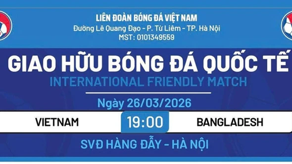 Công bố giá vé xem đội tuyển Việt Nam và Bangladesh