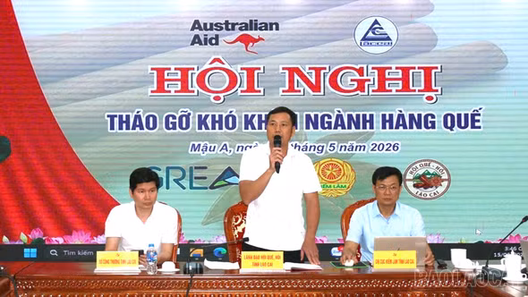 Hội nghị tháo gỡ khó khăn cho ngành hàng quế Lào Cai