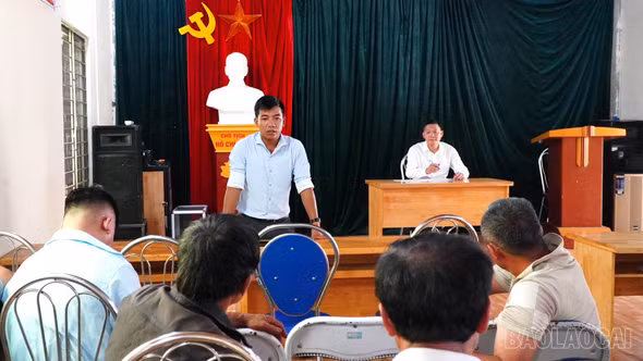 Mường Hum: 100% hộ dân đồng thuận mở rộng tuyến đường Nậm Pung - Kin Chu Phìn