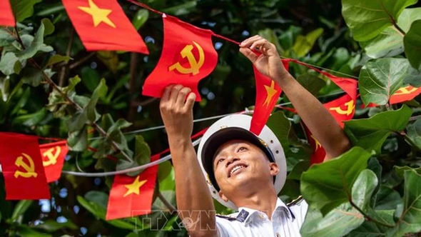 Vui Tết ở Trường Sa