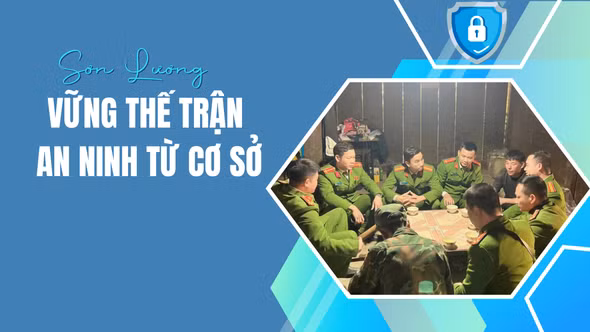 Sơn Lương: Vững thế trận an ninh từ cơ sở