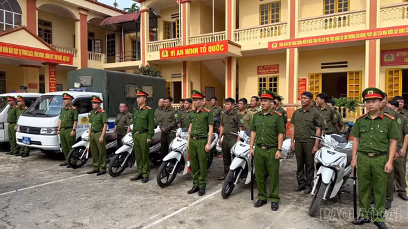 Công an xã Việt Hồng: Học và làm theo Bác bằng những việc làm thiết thực vì Nhân dân