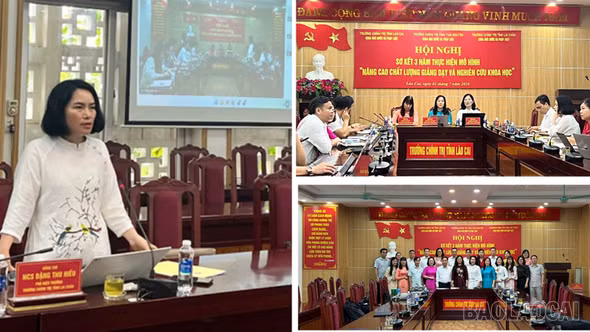 03 Trường Chính trị Lào Cai - Thái Nguyên - Lai Châu đẩy mạnh liên kết chuyên môn, đổi mới phương pháp đào tạo cán bộ