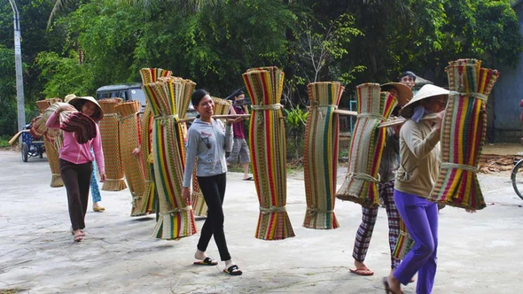 Đền thờ Ông tổ Nghề dệt chiếu cói Chương Hòa được công nhận di tích lịch sử - văn hóa