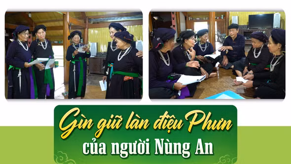 Gìn giữ làn điệu Phưn của người Nùng An