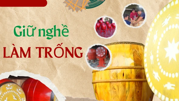 Giữ nghề làm trống