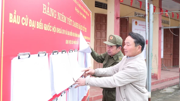 Dồn sức vì thành công của cuộc bầu cử