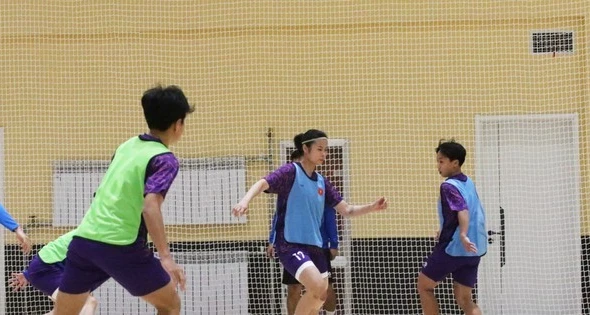 Futsal nữ Việt Nam quyết tạo bất ngờ trước Nhật Bản tại tứ kết giải châu Á