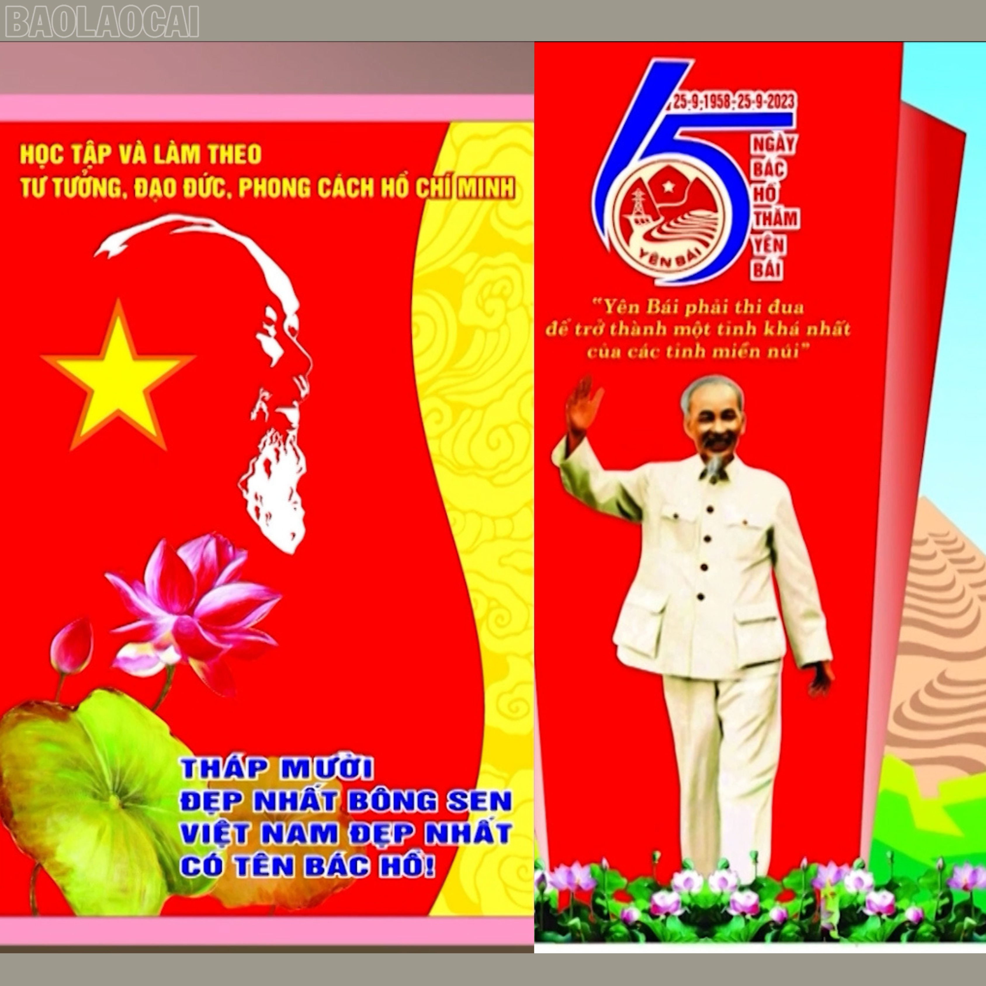 Hình ảnh Bác Hồ được họa sĩ Nguyễn Đình Thi thể hiện ở thể loại tranh cổ động. baolaocai-tl_instagram-post-travel-top-3-places-to-visit-france-2.png