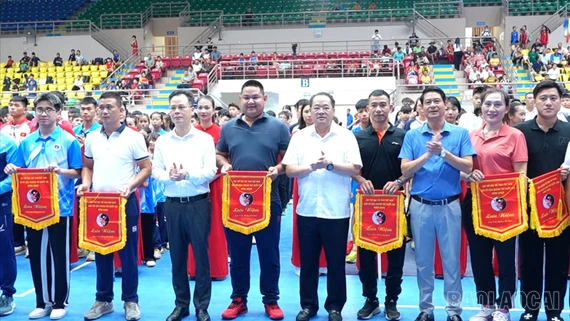 Khai mạc Giải Vô địch Wushu trẻ quốc gia năm 2025