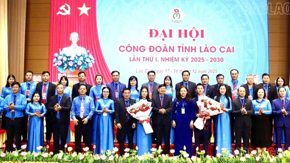 Đại hội Công đoàn tỉnh Lào Cai lần thứ I, nhiệm kỳ 2025 - 2030 thành công tốt đẹp