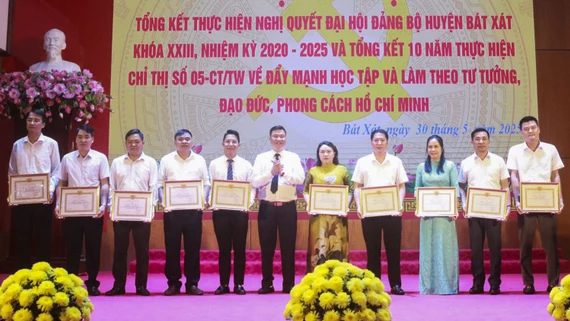 Bát Xát tổng kết thực hiện Nghị quyết Đại hội Đảng bộ huyện nhiệm kỳ 2020 - 2025