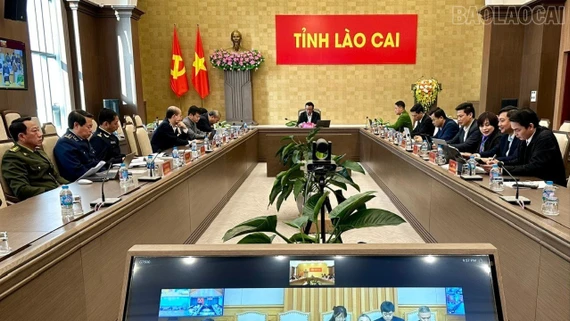 Lào Cai tham dự Hội nghị triển khai công tác chống buôn lậu, gian lận thương mại, hàng giả năm 2026