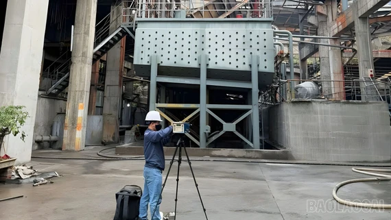 Lào Cai quan trắc 5 điểm không khí sau sự cố nổ bồn phốt pho