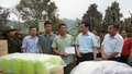 Trao hỗ trợ cho hộ bị hỏa hoạn ở Văn Bàn