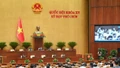 Thông cáo báo chí số 5, Kỳ họp thứ 9, Quốc hội khóa XV