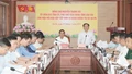 Các đồng chí lãnh đạo tỉnh làm việc với một số địa phương về công tác sắp xếp đơn vị hành chính cấp xã