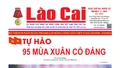 Báo Lào Cai Thường kỳ số 4240 ra ngày 3/2/2025