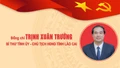 [Infographic] Tiểu sử đồng chí Trịnh Xuân Trường, Bí thư Tỉnh ủy, Chủ tịch HĐND tỉnh Lào Cai