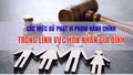 Các mức xử phạt vi phạm hành chính trong lĩnh vực hôn nhân gia đình