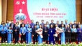 Đại hội Công đoàn tỉnh Lào Cai lần thứ I, nhiệm kỳ 2025 - 2030 thành công tốt đẹp