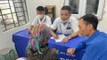 Khám bệnh, phát thuốc miễn phí cho người dân tại xã Dền Sáng, tỉnh lào cai 