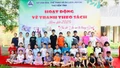 Gần 50 học sinh tham gia hoạt động “Vẽ tranh theo sách” với chủ đề “Ước mơ từ trang sách”