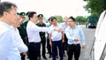 Thường trực Tỉnh ủy kiểm tra tiến độ dự án cầu biên giới Bản Vược, Cửa khẩu thông minh Kim Thành, Báo và PTTH tỉnh Lào Cai