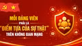Mỗi đảng viên phải là 'điểm tựa của sự thật' trên không gian mạng