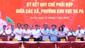Phường Sa Pa và 5 xã mới thuộc thị xã Sa Pa cũ ký quy chế phối hợp 