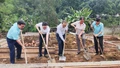 Phường Cam Đường khởi công xây nhà cho gia đình chính sách