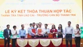 Thanh tra tỉnh Lào Cai và Trường Cán bộ Thanh tra ký thỏa thuận hợp tác