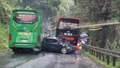 Sa Pa: Va chạm liên hoàn giữa 4 xe ô tô khiến 1 người bị thương 