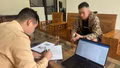 Cảnh sát giao thông Lào Cai xử phạt lái xe đầu kéo vượt ẩu tại đoạn đường khuất tầm nhìn