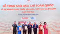 Giải báo chí Vì sự nghiệp Văn hoá Việt Nam có mức thưởng 100 triệu đồng