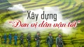 Xây dựng “Đơn vị dân vận tốt”