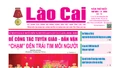 Báo Lào Cai Thường kỳ số 15 ra ngày 1/8/2025