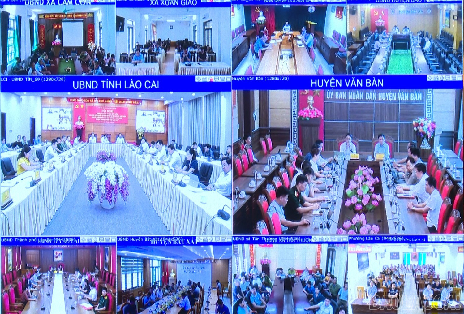 Hội nghị được tổ chức trực tuyến đến các địa phương - nơi có dự án đi qua và các địa phương triển khai dự án tái định cư. baolaocai-br_sequence-0200-00-02-04still002.jpg