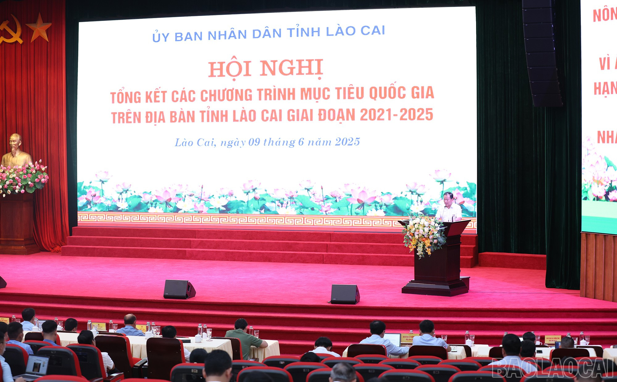 Quang cảnh hội nghị. baolaocai-br_img-2075.jpg