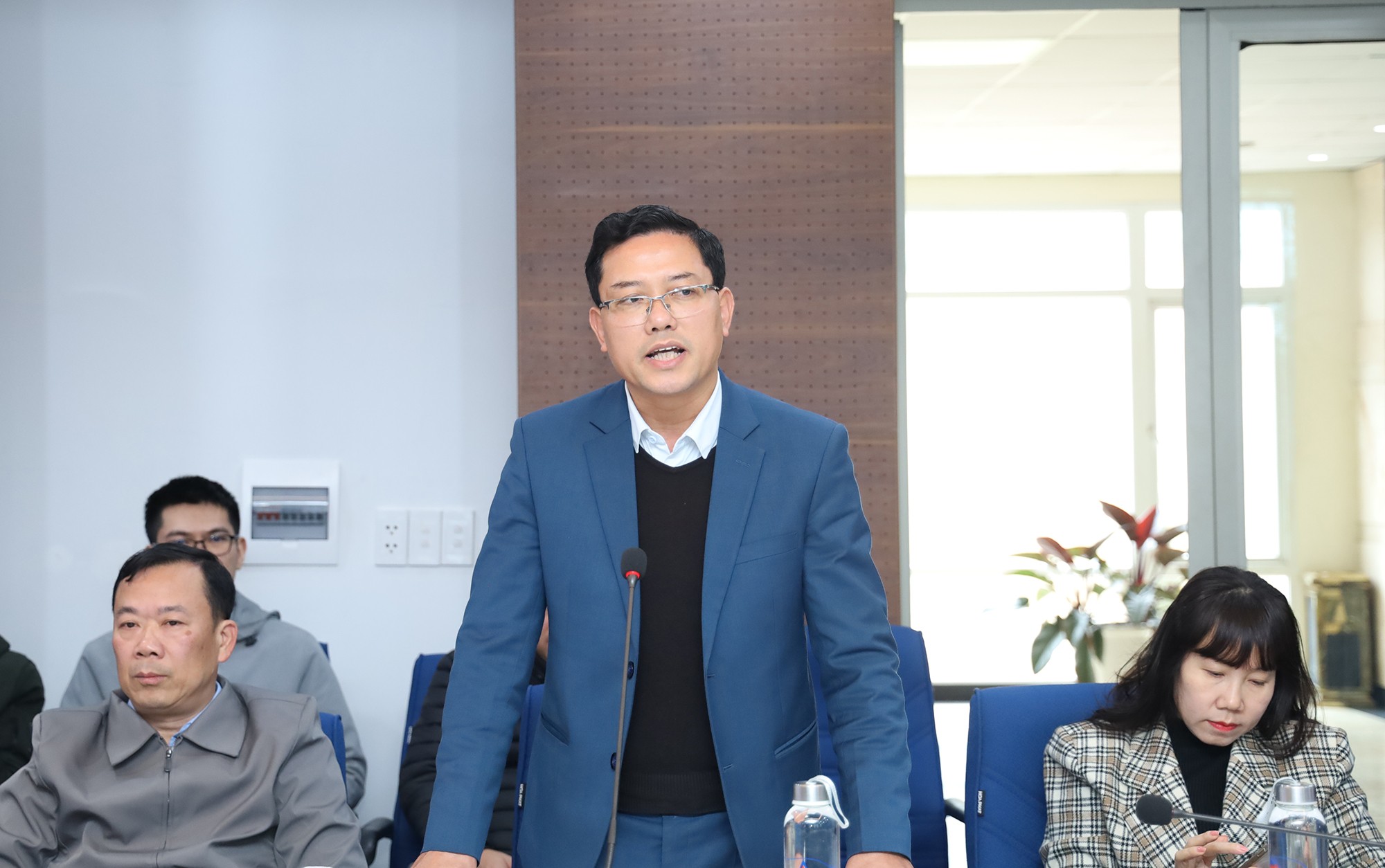 Lãnh đạo Ban Tuyên giáo Tỉnh ủy phát biểu tại buổi gặp mặt. img-7576.jpg