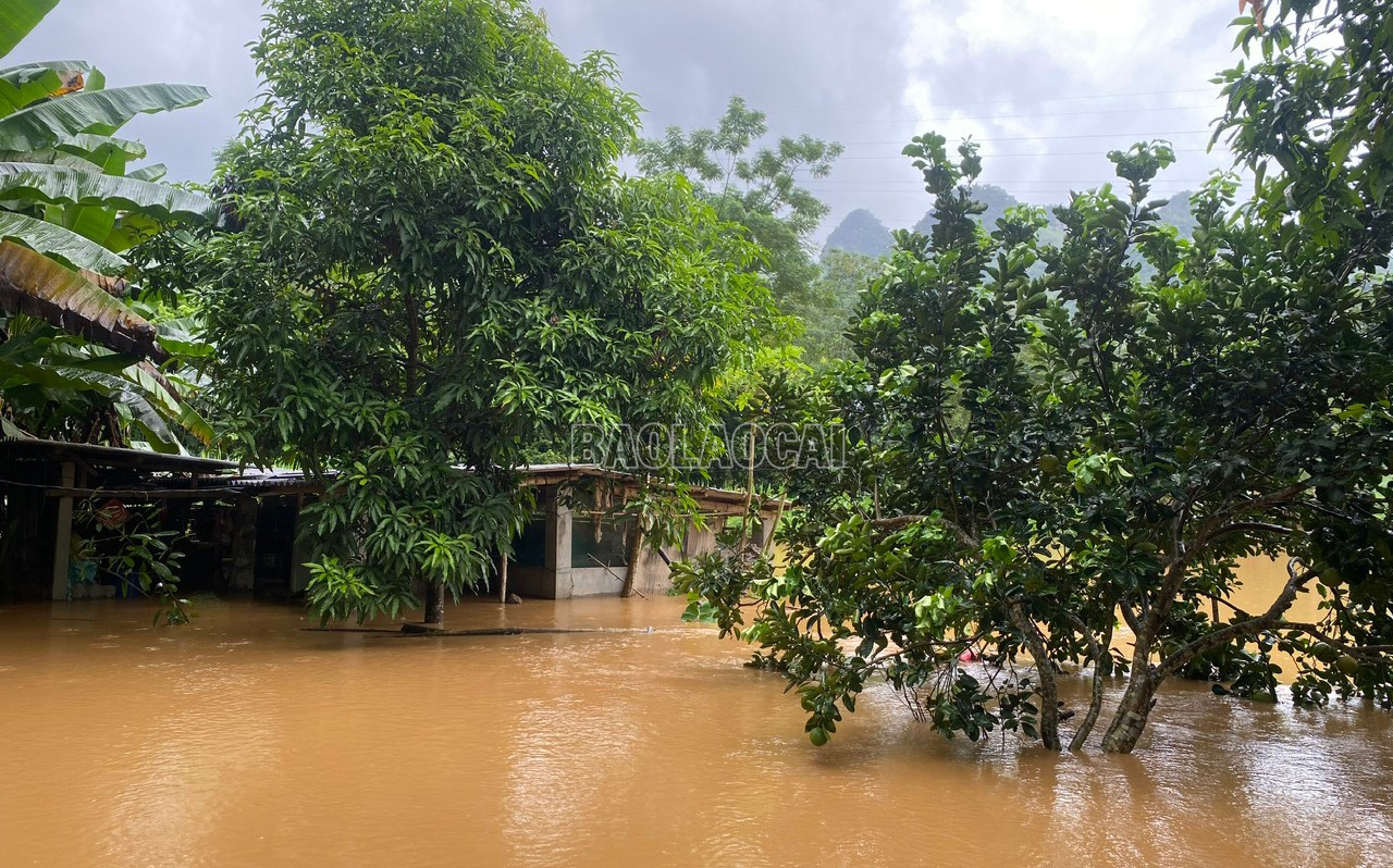 Các địa phương vùng hạ du thủy điện đang khẩn trương triển khai di chuyển người dân đến nơi an toàn. baolaocai-c_td-3.jpg