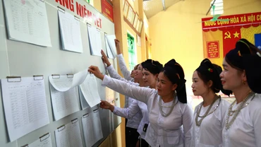 [Ảnh] Lào Cai hướng về ngày hội toàn dân